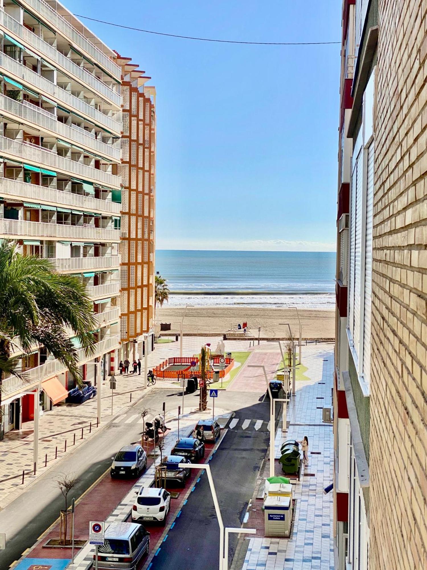 100 Metros Playa Con Vistas Al Mar Piso Nuevo 2024 Appartement Cullera Buitenkant foto